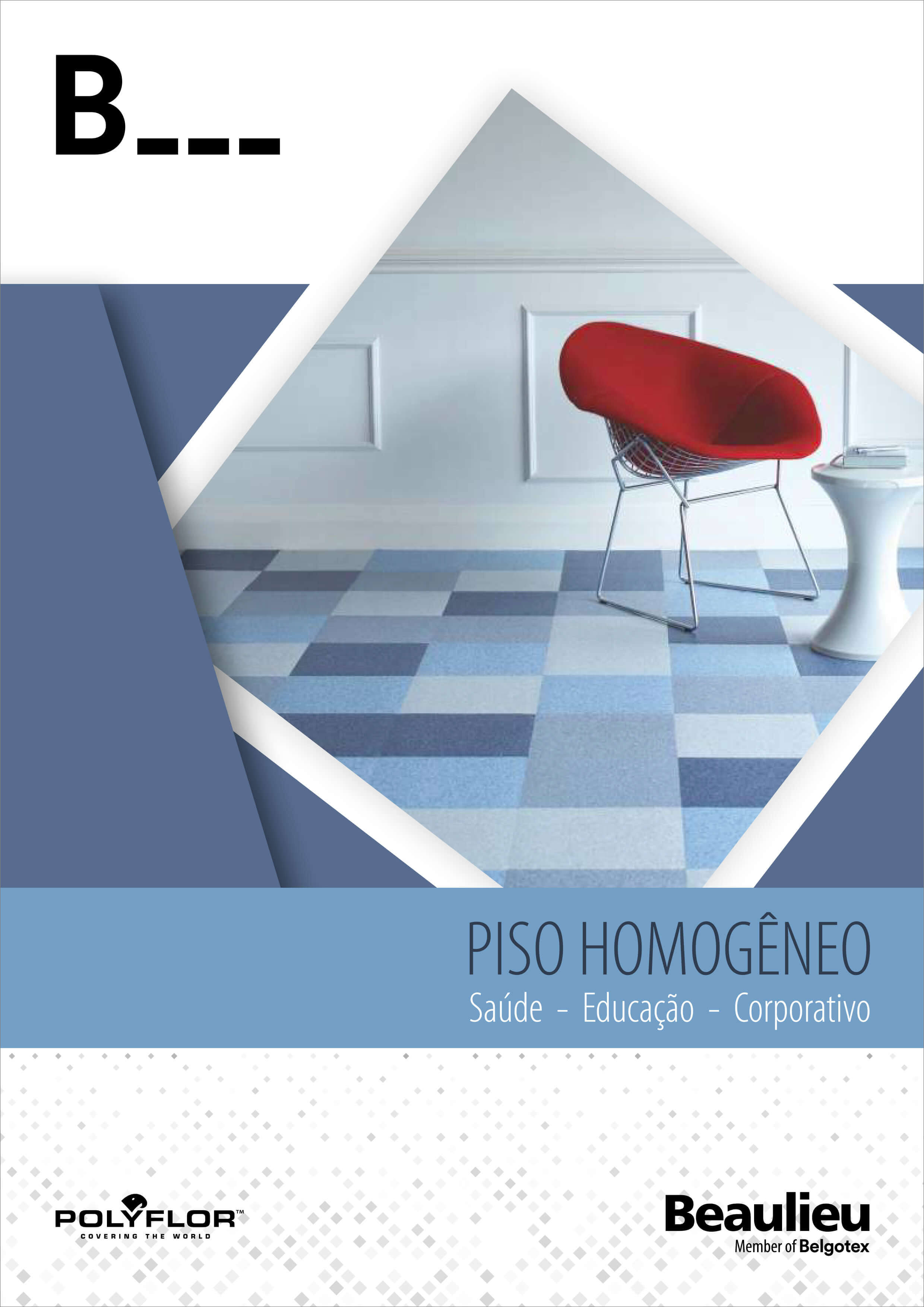 Pisos vinílicos Homogêneos (Polyflor)